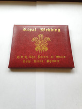 1981 Charles & Diana Commemorative 23 Carat Yellow Gold Stamp in Folder UK/ONLY