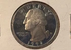 1992-S Silver Proof Washington Quarter