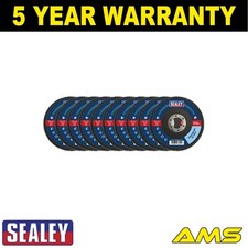 Sealey 115mm Zirconium Flap Discs 60Grit 22mm Bore Pack of 10 FD1156010