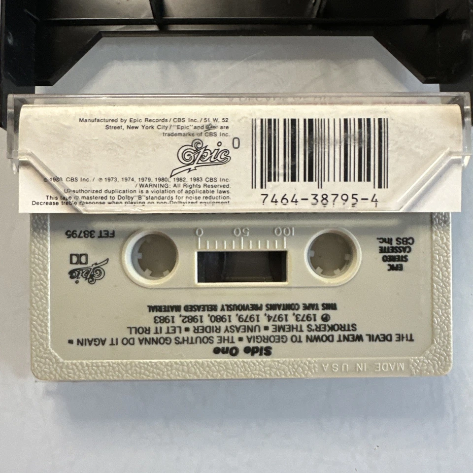 Charlie Daniels Band A Decade of Hits (Cassette) - Image 2 of 2