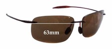 SFx Replacement Sunglass Lenses fits Maui Jim MJ422 Breakwall - 63mm Wide