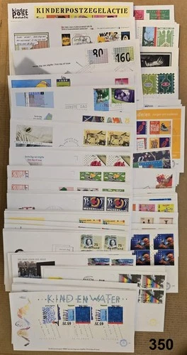 & NETHERLANDS - 97 FDC - MIX - ART - CULTURE - SPORTS - NATURE