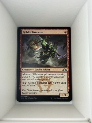Goblin Banneret (102) Guilds of Ravnica GRN MTG Magic. M8