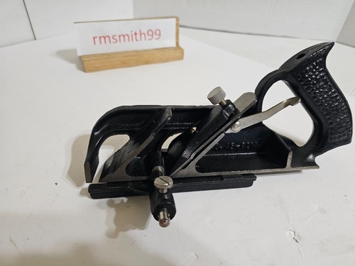 **MINT** AMT No 45-8214 Duplex Adjustable Rabbet Plane (with depth stop ...