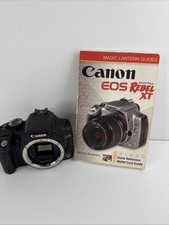 Canon EOS Digital Rebel XT 350D Black DSLR Camera Body Only Parts Repair Err 99