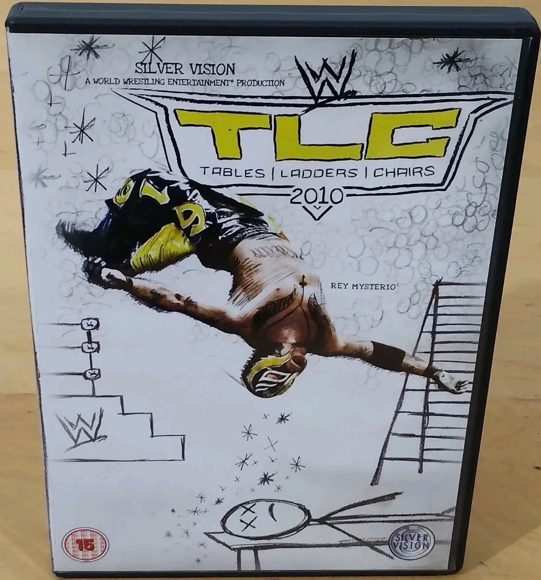 WWE Wrestling - TLC Tables Ladders Chairs 2010 DVD PAL In VGC