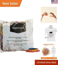 Brand New Assorted Rubber Bands 0.5 lb Bag