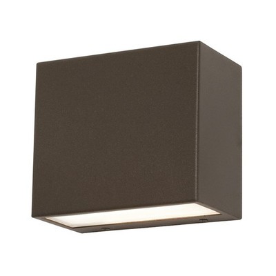 AFX Lighting Dakota 5'' LED Outdoor Sconce, Bronze/Frosted - DKTW050410L30D2BZ