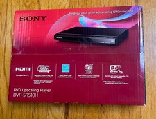 Sony DVP-SR510H Upscaling HDMI 1080p Full HD DVD Player with Remote Control