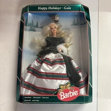 1994 Mattel Happy Holidays Gala Barbie Doll # 13545 Special Edition NRFB