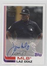 2019 Topps Archives Fan Favorite Auto 1982 Design Laz Diaz #FFA-LD Auto i6j
