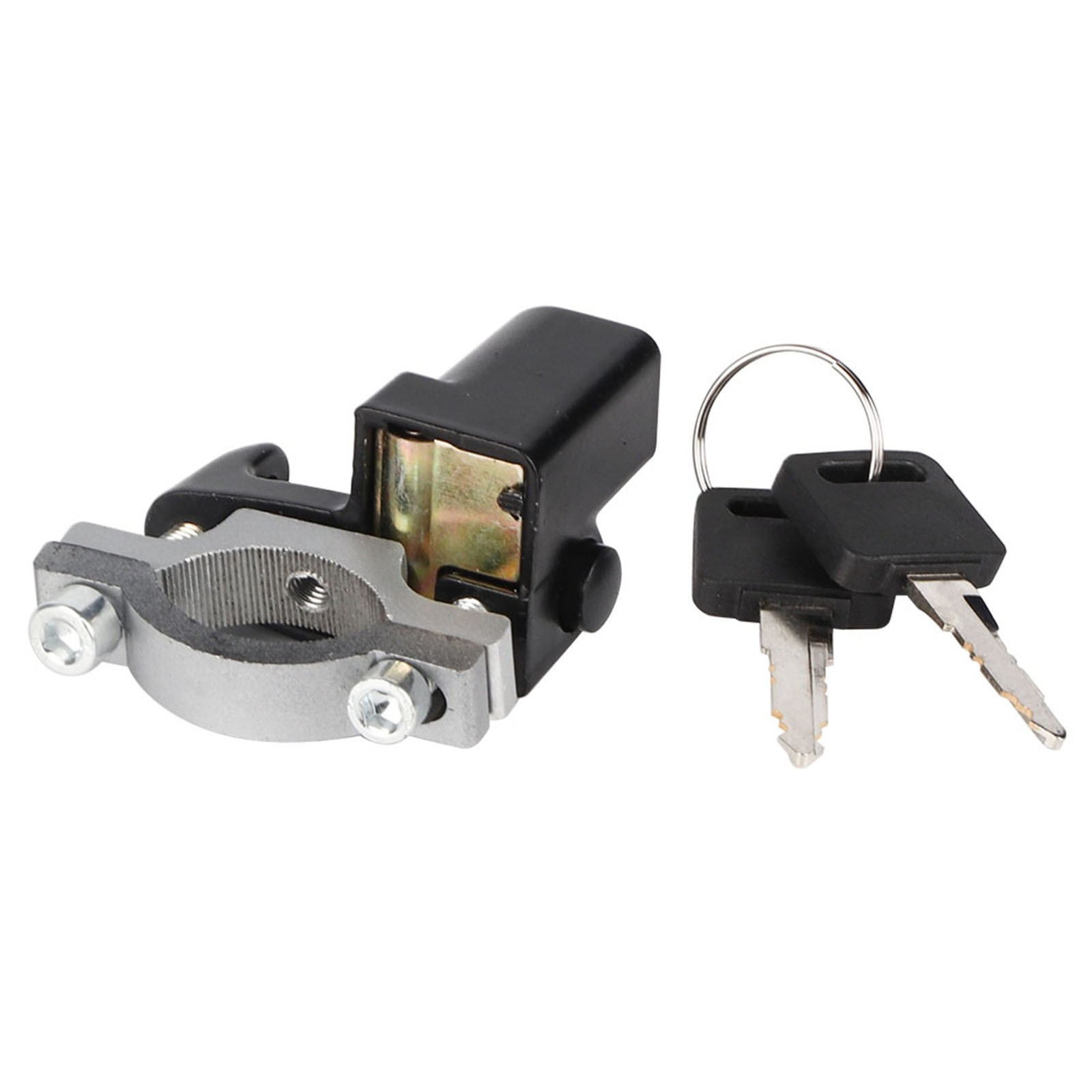 0.9in Handlebar Helmet Lock Anti Theft Riding Accessory Fits For Almera