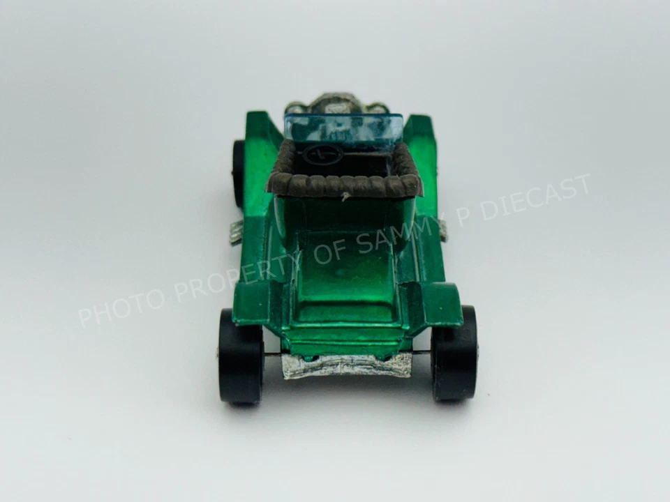 Interior oscuro Hot Wheels Redline HOT HEAP verde HK muy bonito!! Foto 4 de 4