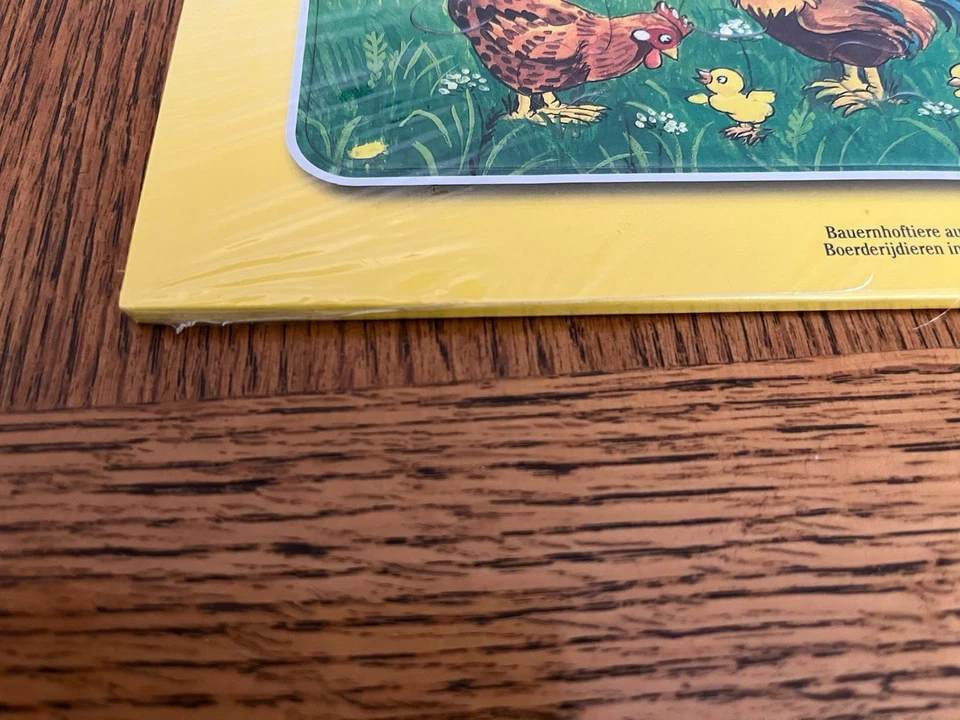 Farm Animals In The Meadow Jigsaw Puzzle 15 Piece Ravensburger 2013 Age 3+ - Image 3 of 3