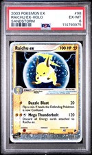 2003 POKEMON EX SANDSTORM #98 RAICHU EX-HOLO PSA 6 on eBay