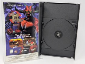 The Crow Box & Manual Only No Game (Sega Saturn) - No Game