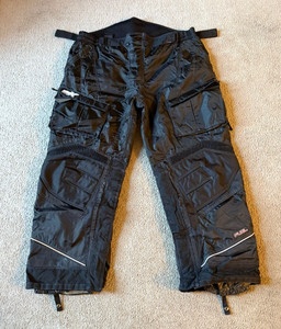 Castle X Racewear Men's Snowmobile Racing Snow Pants - Black - Size 3XL
