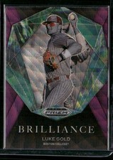 2022 Panini Prizm Draft Picks #BR-LG Luke Gold Brilliance Prizms Purple Wave