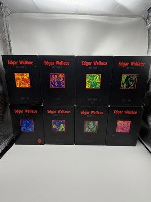 Edgar Wallace Edition 1-8 DVD Box Collection Krimi Bundle Sammlung 8 Stück