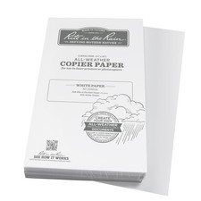 Rite in the Rain Weatherproof Copier Paper, Legal, 8.5" x 14", 20 White, 500...