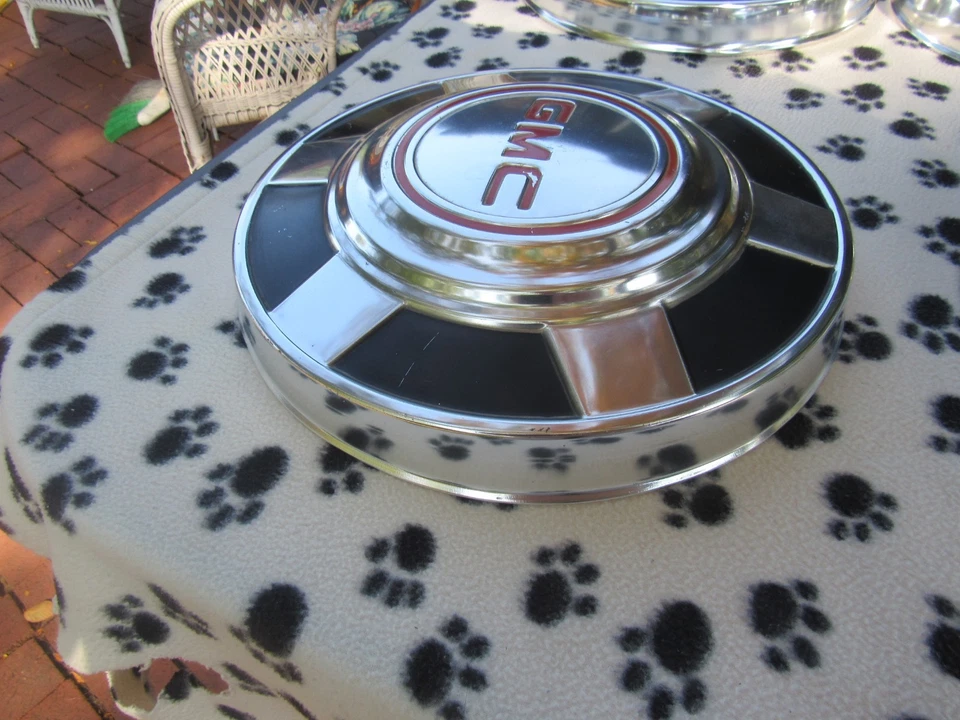 Calotas 4 GMC corpo quadrado 12 polegadas diâmetro para K2500 tração nas 4 rodas 3/4 toneladas - Imagem 4 de 4