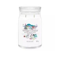Yankee Candle Signature Magical Bright Lights Large Jar White 567g