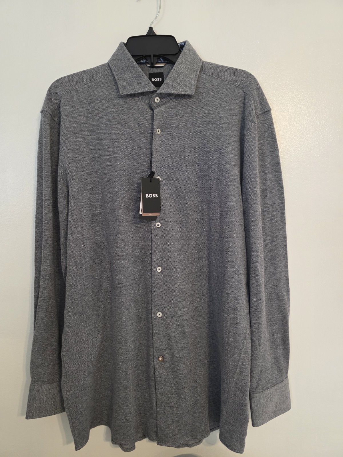 hugo boss shirt men large
