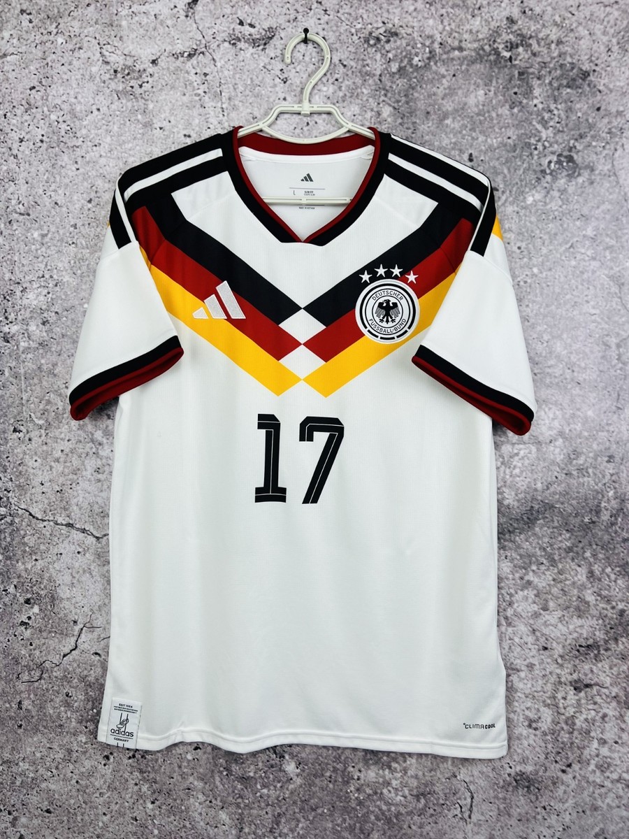 GERMANY TEAM 2026 HOME WORLD CUP ADIDAS SOCCER JERSEY WIRTZ #17