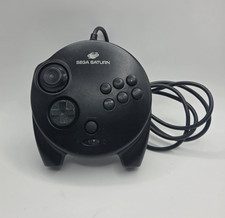 Sega Saturn 3D Black Wired Controller MK-80117 OEM Control Pad