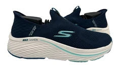 Skechers Women's Slip-Ins Max Cushioning Athletic Shoes Navy/Blue Size:6 170C