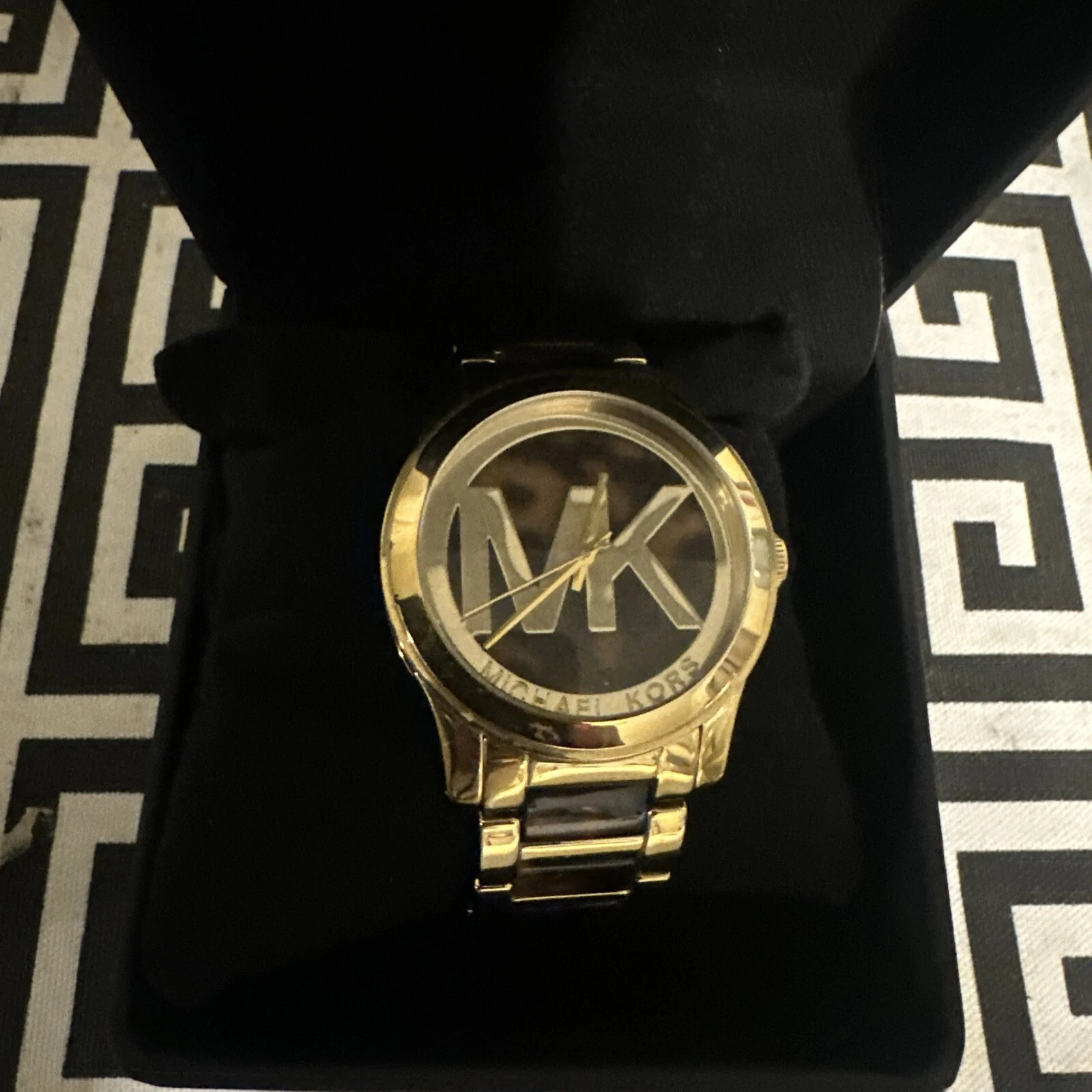 Orologio da polso donna MICHAEL KORS tono oro MK5788 WATCH marrone guscio tortisa