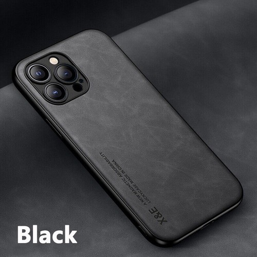 Protective For iPhone 14 Plus 13 12 Pro Max 11 XS XR 8 7 Leather Case Cover - Picture 9 of 12