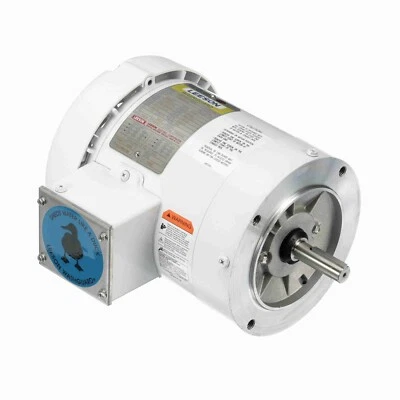 Leeson 116645.00 Electric Motor 3/4 HP 1725 Rpm 208-230/460 Volt 56C C6T17FC204C