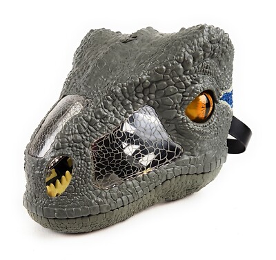 Mattel Jurassic World 12 Velociraptor Mask In Blue Nebraska Furniture - Foto 7