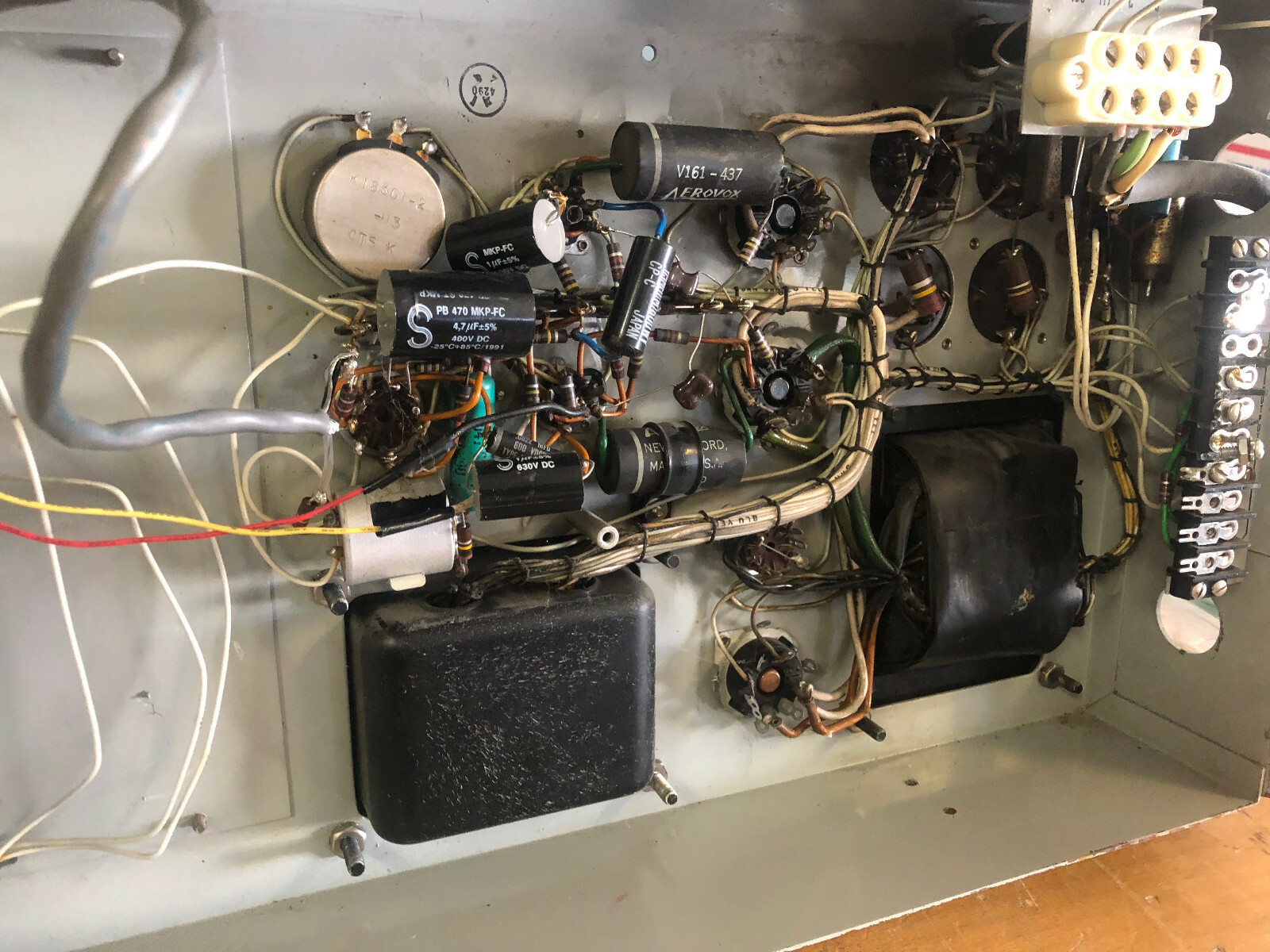 Pair Northern Western Electric RA75A MONOBLOCK Mono EL34 tube Amplifiers