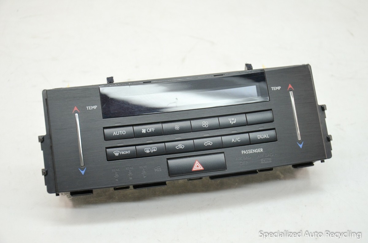 LEXUS IS300 エアコンコントロールパネル カナダ 2017-2019 Lexus Is300 Ac Heater Climate Control | eBay