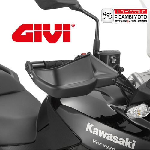 KAWASAKI VERSYS 650 2010 2011 2012 2013 COPPIA DI PARAMANI GIVI IN ABS  HP4103 | eBay