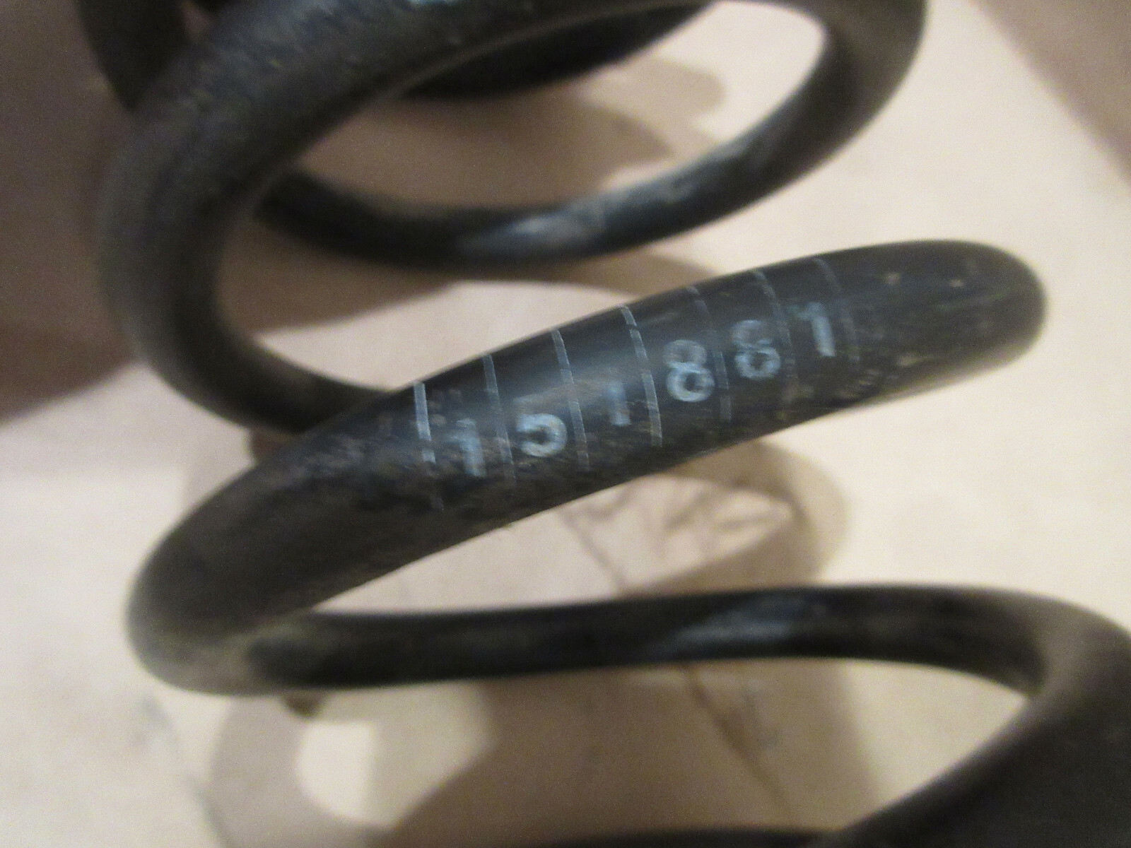 Ferrari 348,512 Front Shock Absorber Spring P/N 151881