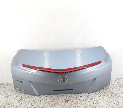 2013-2018 Cadillac ATS Sedan Trunk Deck Lid W/ Brake Light OEM 101V Silver Topaz