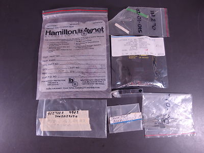 Lot of Through Hole Components Motorola Fairchild Microsemi ITT TI