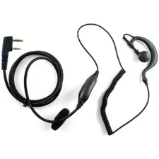 Earpiece Headset PTT for Kenwood Baofeng Puxing Quansheng Weierwei Wouxun Radio