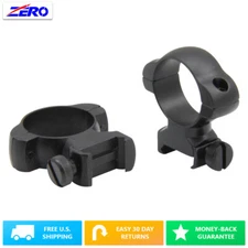 Steel Scope Rings 30mm Picatinny 2 PCs Pair Screw Lock Saddle Height 29.3mm