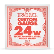 Ernie Ball Nickel Wound Single String, 24w Gauge