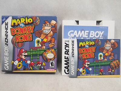 Jeu Game Boy Advance Mario Vs Donkey Kong - Cartouche Originale Version EUR - Bon état