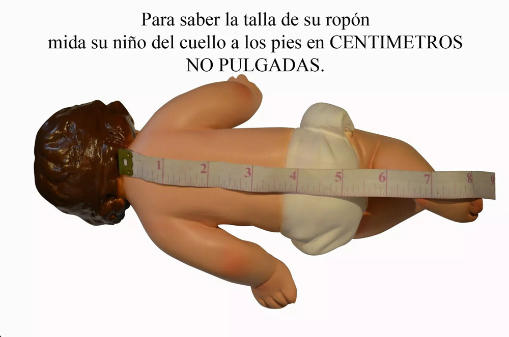 Traje SAGRADA FAMILIA para Niño Dios. Baby Jesus Outfit.