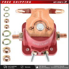 B6AZ-11450-A Starter Solenoid Relay Wear Resistant Metal Red Solenoid Switch 