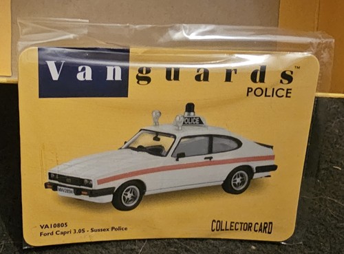 Vanguards Corgi 1:43 Ford Capri 3.0s Sussex Police - Picture 3 of 4