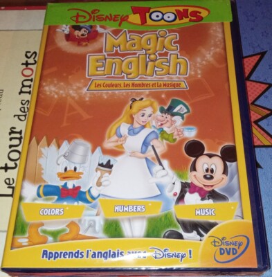 NEU VERSIEGEL DVD LERNT ENGLISCH MIT WALT DISNEY MAGIC ENGLISH