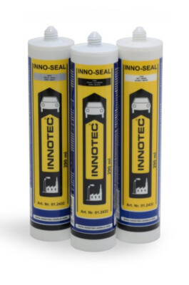 Inno-seal Silicone Adhesive Sealant Innotec 290ml White 74404327