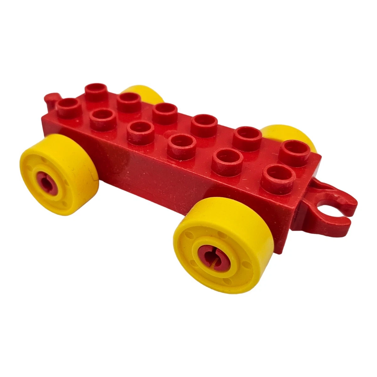 Lego Duplo Train Base Red Yellow Dollhouse eBay